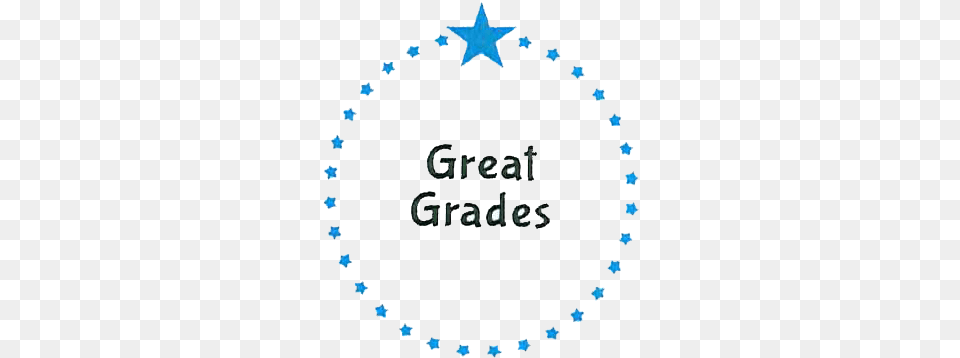 Great Grades Star Circle Circle, Star Symbol, Symbol, Disk Free Png Download