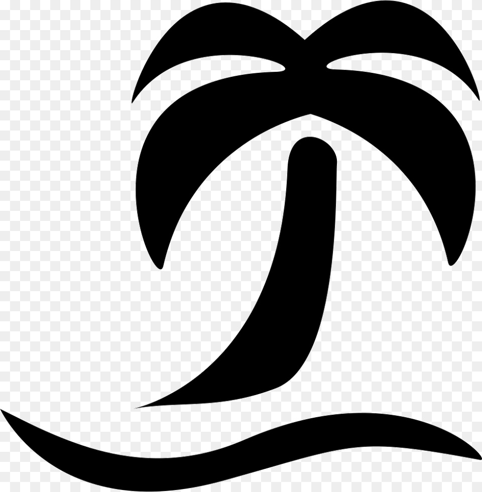 Great Holiday Black And White Beach Icon, Hat, Stencil, Clothing, Knife Free Png