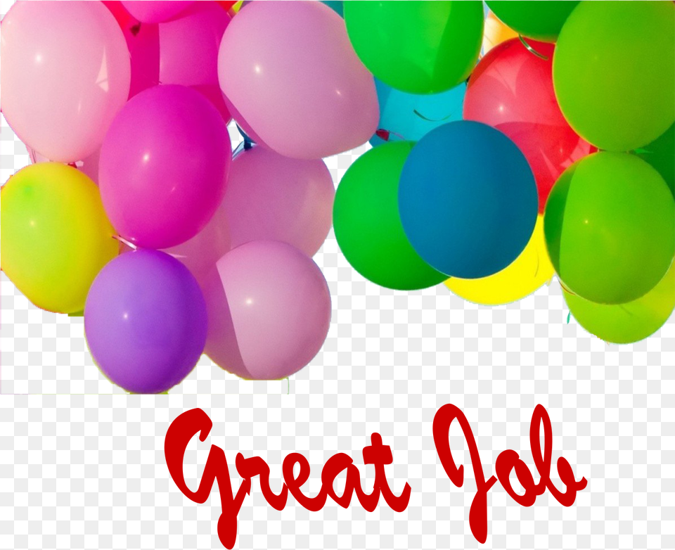 Great Job Pic Balloon Free Png Download