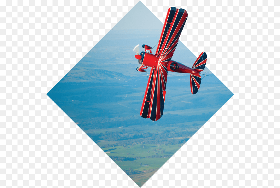 Great Lakes Biplane Light Aircraft, Animal, Bird, Flying, Airplane Png Image