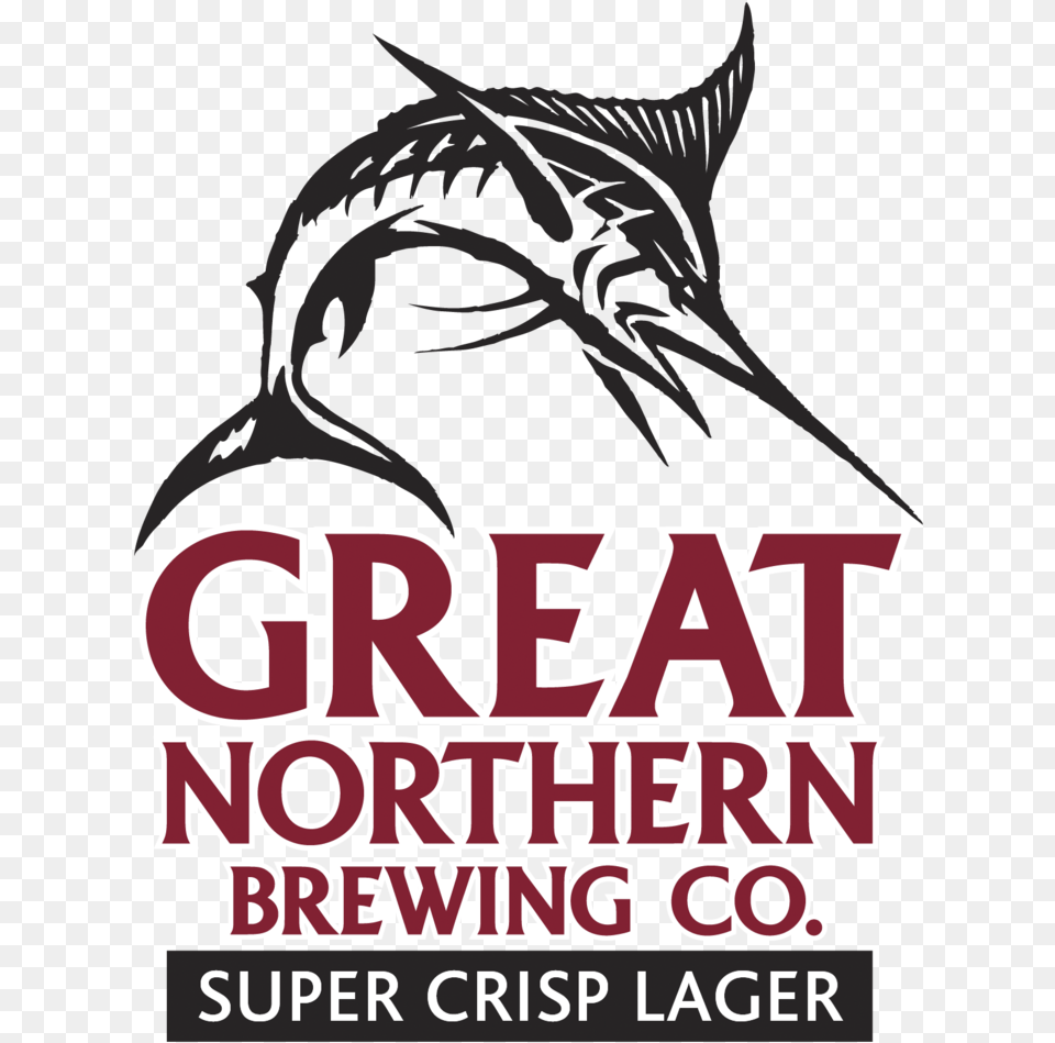 Great Northern Super Crisp Great Northern Brewing Company Logo, Book, Publication, Advertisement, Poster Png Image