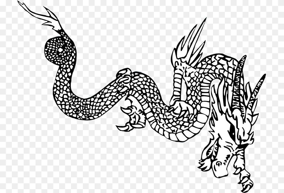 Great Pictures Of Cool Dragons Drawing Chinese Dragon Png Image