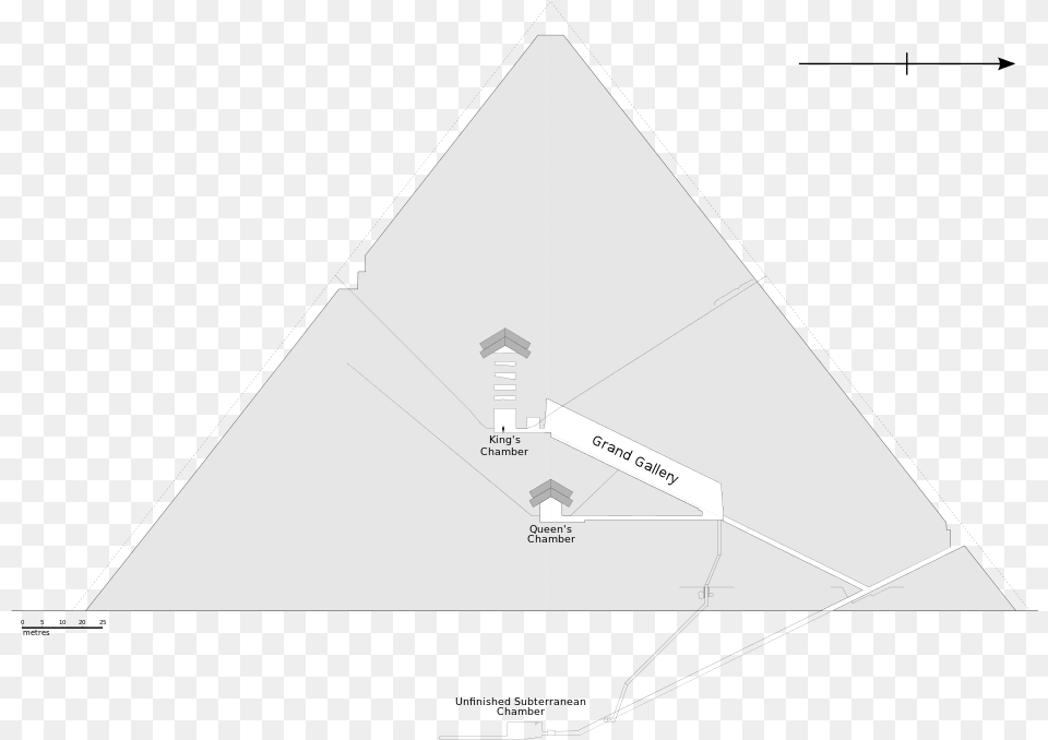 Great Pyramid Diagram Great Pyramid Of Giza, Triangle Png Image