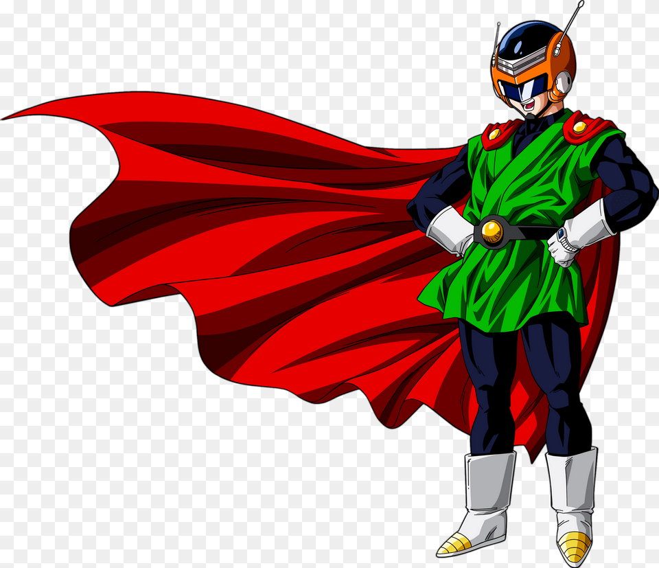 Great Saiyaman, Person, Helmet, Book, Comics Free Png