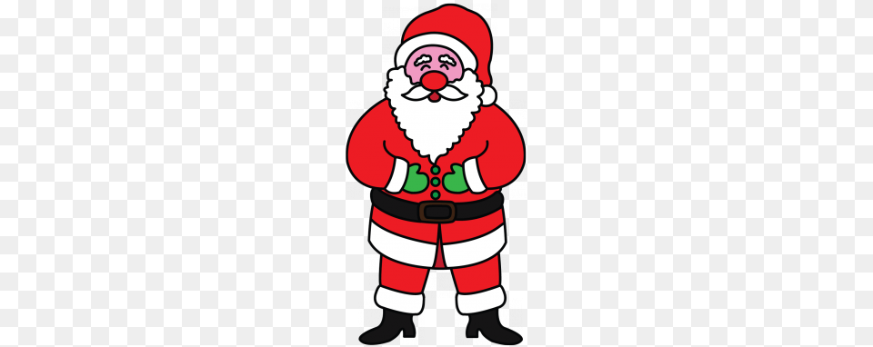 Great Santa Claus Picture Its Not Difficult To Follow, Performer, Person, Clown, Baby Png