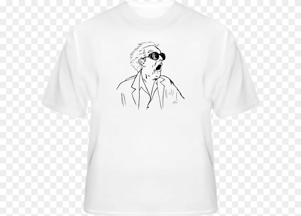 Great Scott Rage Face, T-shirt, Clothing, Person, Man Free Transparent Png