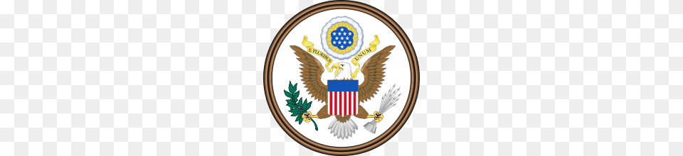 Great Seal Of The United States, Emblem, Symbol, Badge, Logo Png Image