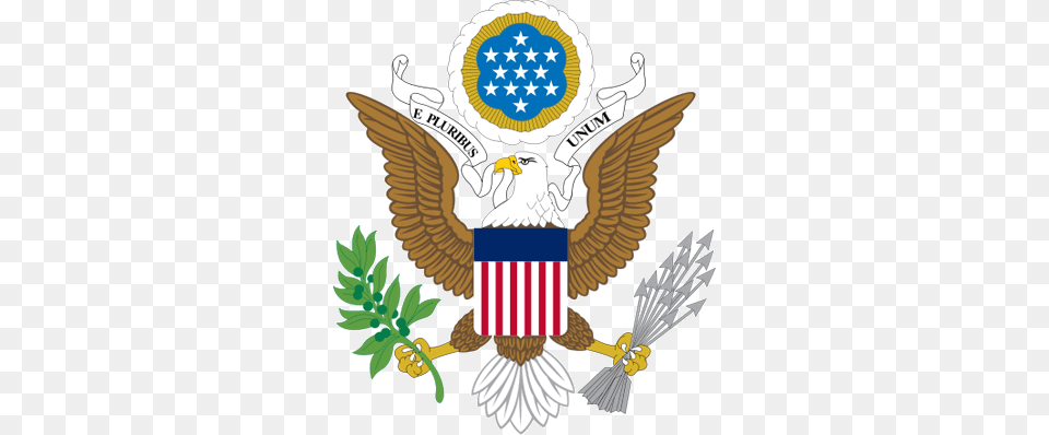 Great Seal Of The United States Usa Coat Of Arms, Emblem, Symbol, Animal, Bird Free Png