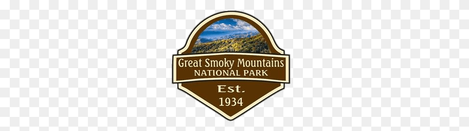 Great Smokey Mountains National Park, Badge, Logo, Symbol, Architecture Free Png Download