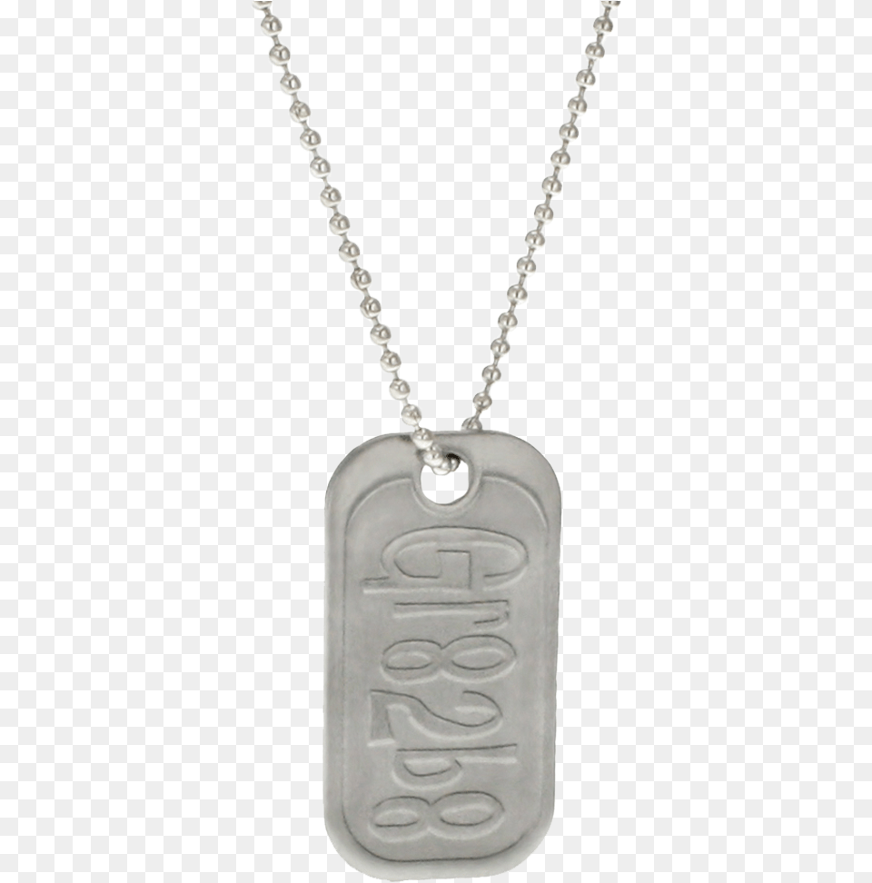 Great To Be 8 Dog Tag Necklace, Accessories, Jewelry, Pendant Png