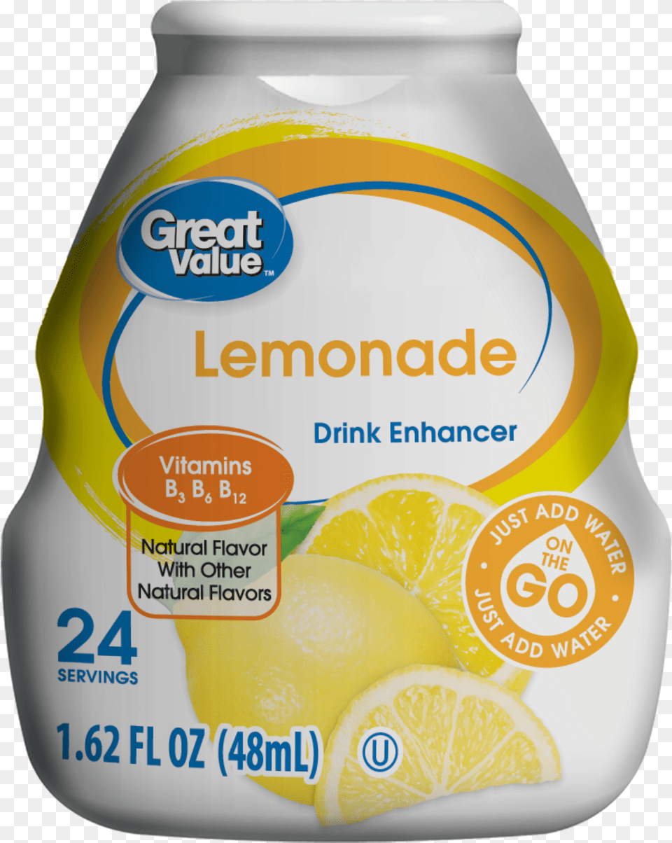 Great Value Electrolyte Grape Drink Enhancer, Food, Ketchup, Beverage, Lemonade Free Png Download