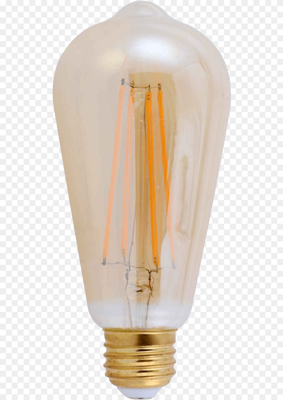 Great Value Vintage Edison Led Light Bulb 4w 1 Count Light Fixture, Lightbulb Free Transparent Png