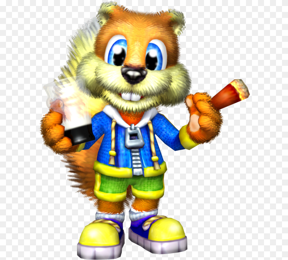 Great Video Game Characters Who Need A Comeback Conker Live And Reloaded Conker, Toy Free Transparent Png