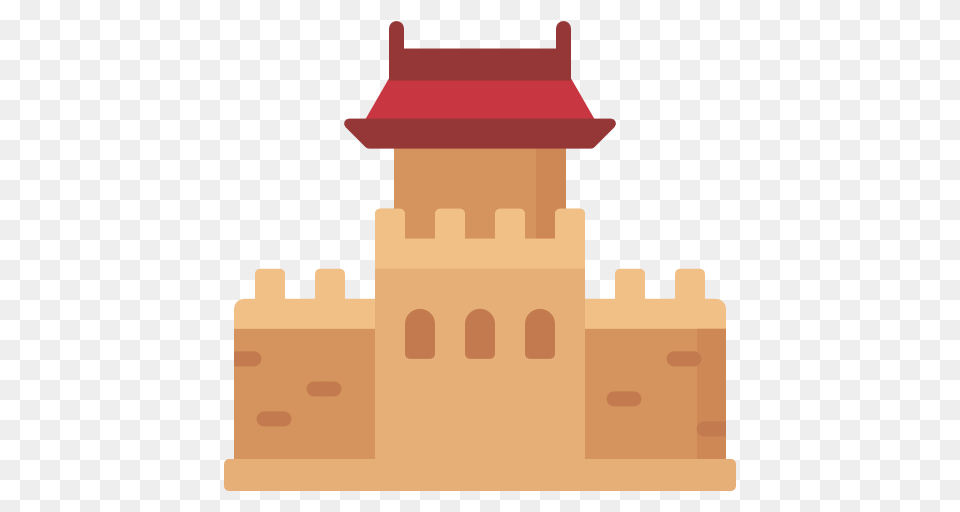 Great Wall Of China, Architecture, Brick, Building, Castle Png Image