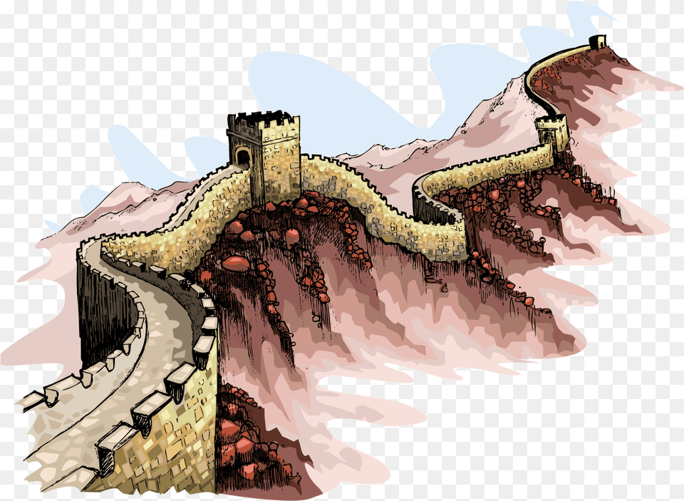 Great Wall Of China, Dragon, Animal, Dinosaur, Reptile Free Transparent Png
