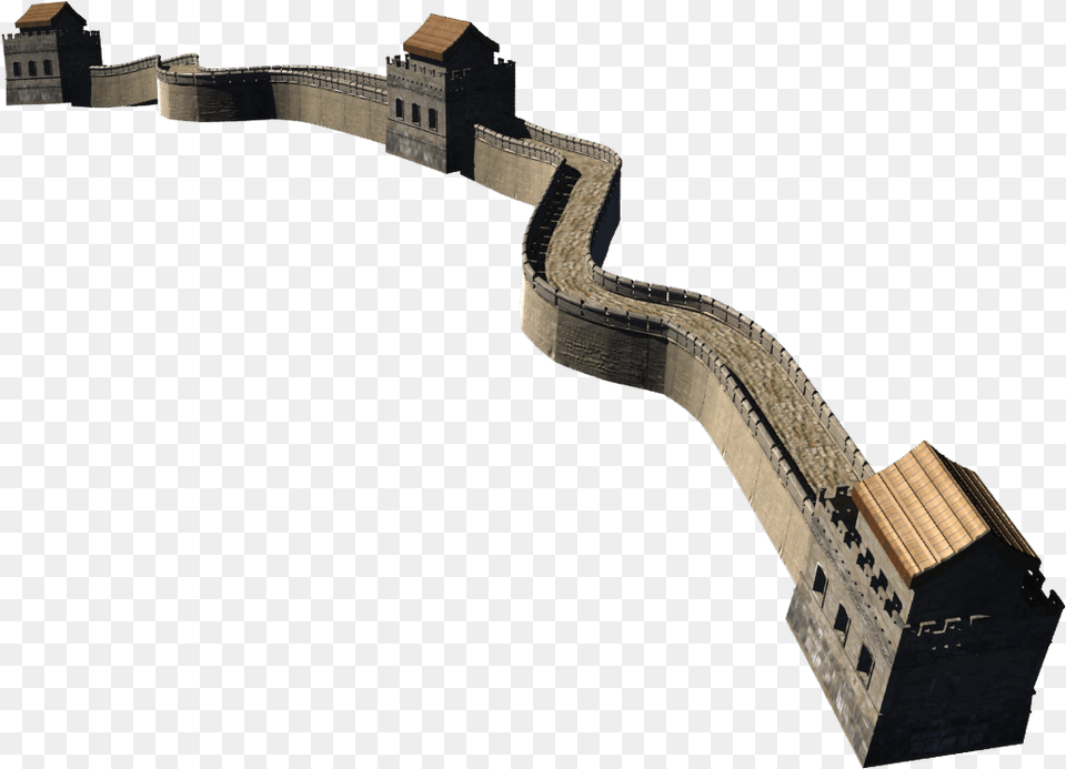 Great Wall Of China, Architecture, Building, Castle, Fortress Png Image