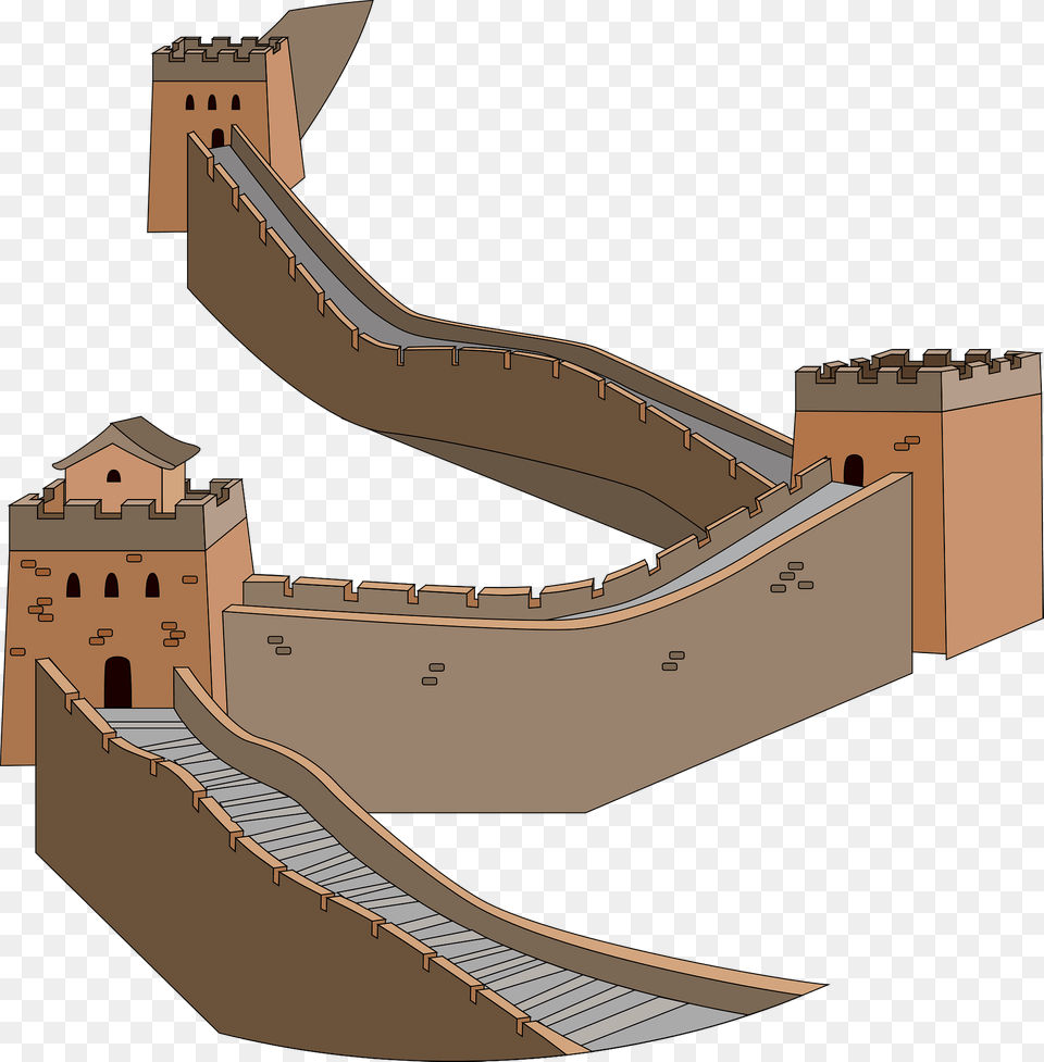 Great Wall Of China Clipart, Bulldozer, Machine Free Png Download
