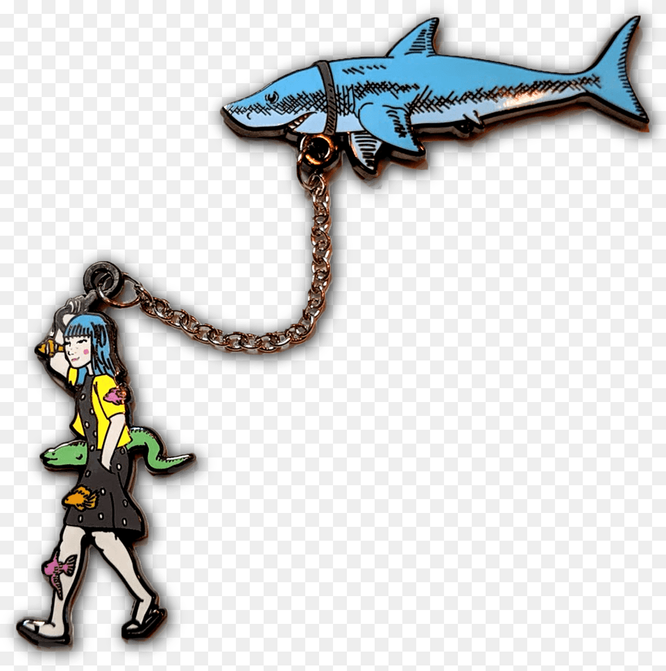 Great White Shark, Person, Animal, Sea Life, Fish Free Transparent Png