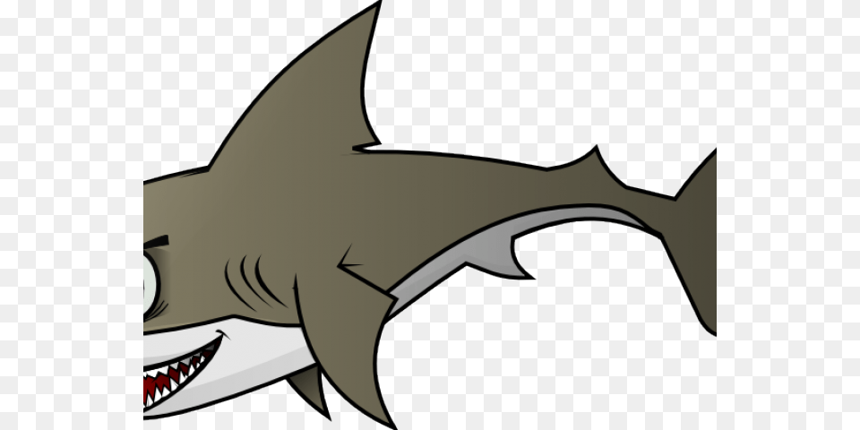Great White Shark Clipart, Animal, Fish, Sea Life, Bow Free Png Download