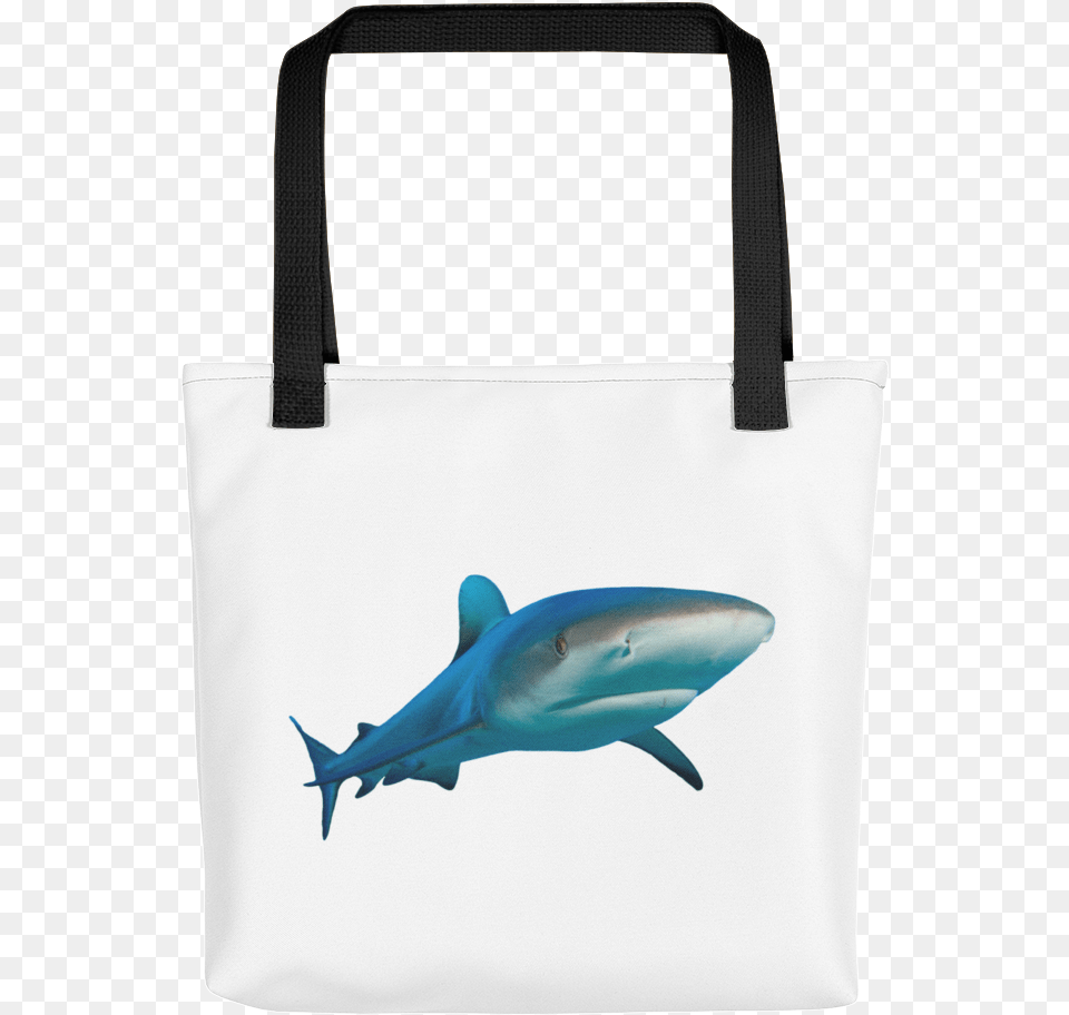 Great White Shark Print Tote Bag Tote Bag, Accessories, Handbag, Tote Bag, Animal Png Image