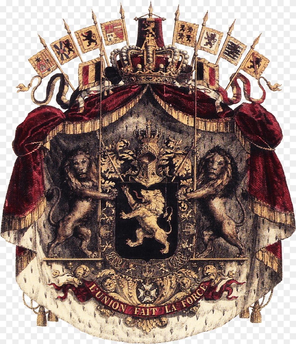 Greater Coat Of Arms Of Belgium Belgian Royal Coats Of Arms, Person, Adult, Wedding, Female Free Png Download