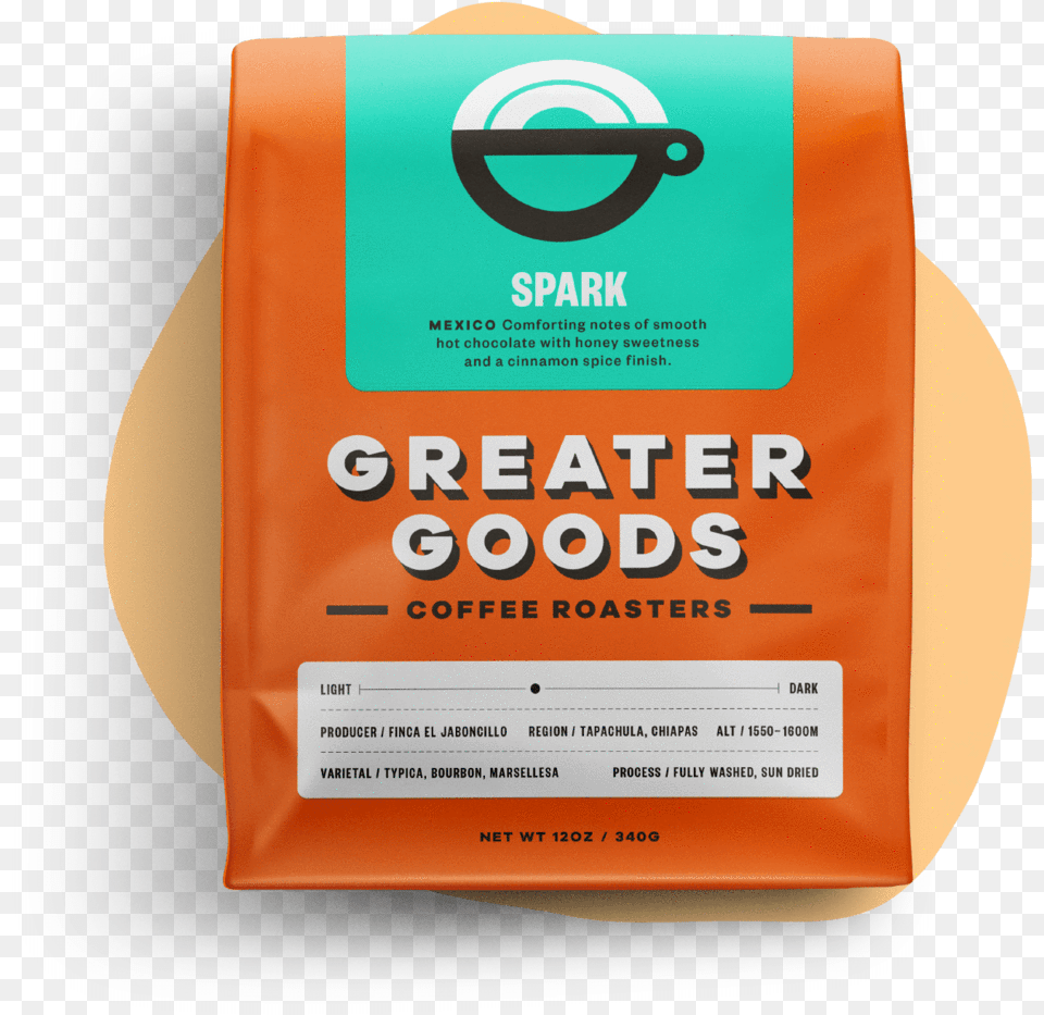 Greater Goods Coffee Roasting Co, Advertisement, Bag, Powder, Poster Free Png Download