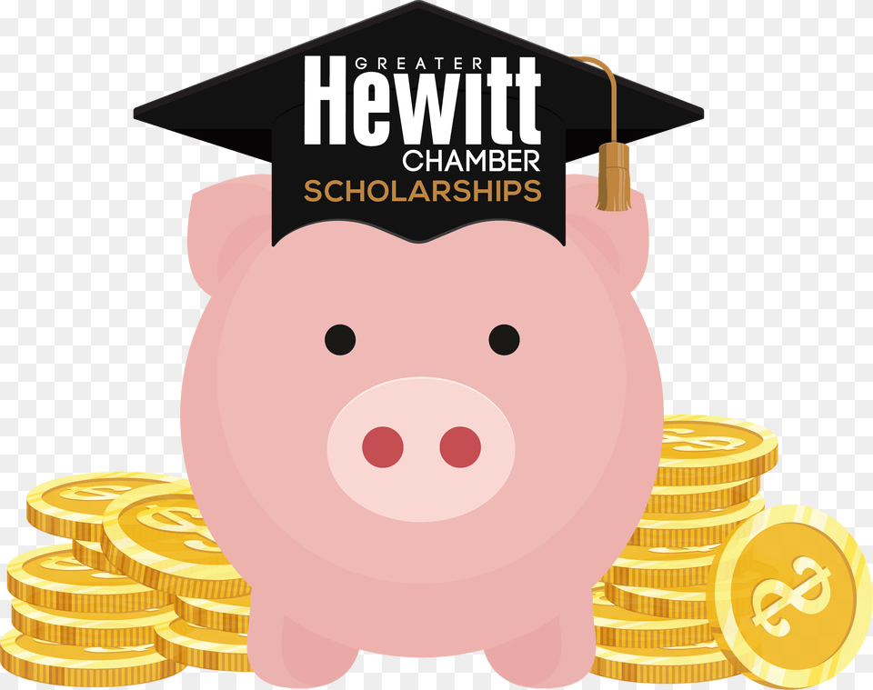 Greater Hewitt Chamber Scholarships Graduation, Piggy Bank, Nature, Outdoors, Snow Free Png Download