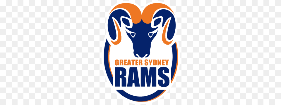 Greater Sydney Rams Rugby Logo Transparent, Advertisement, Mammal, Wildlife, Deer Png Image