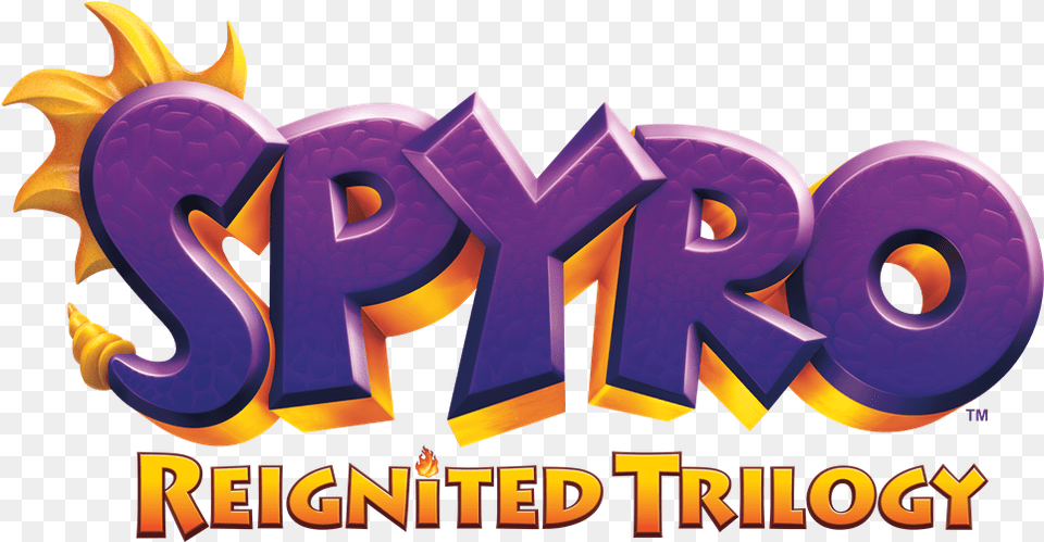Greatest Dragons Spyro Logo Transparent, Purple, Advertisement Free Png Download