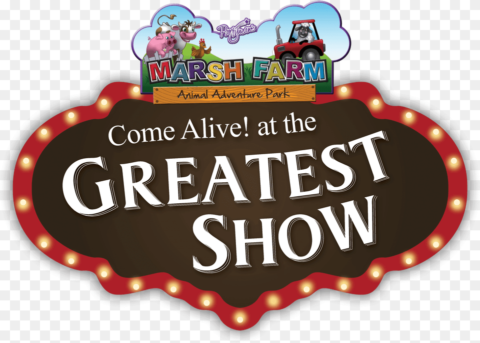 Greatest Show Logo Low Res Marsh Farm Greatest Show Logo, Person, Circus, Leisure Activities, Machine Free Png