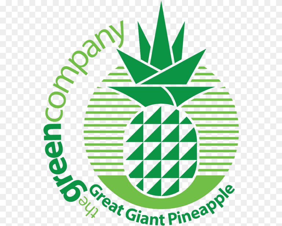 Greatgiantpineapplelogo Logo Great Giant Pineapple, Food, Fruit, Plant, Produce Free Transparent Png