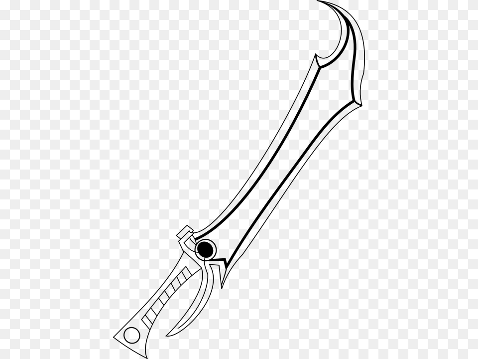 Greatsword Medieval Sword Weapon, Gray Png