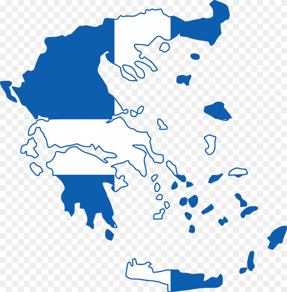 Greece Flag And Map Greece Flag And Map, Chart, Plot, Nature, Outdoors Png