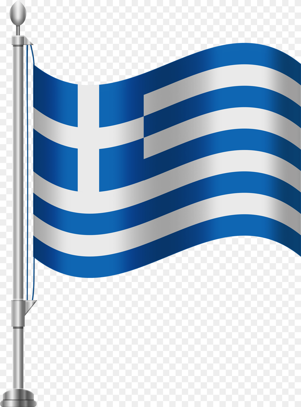 Greece Flag Clip Art Free Png