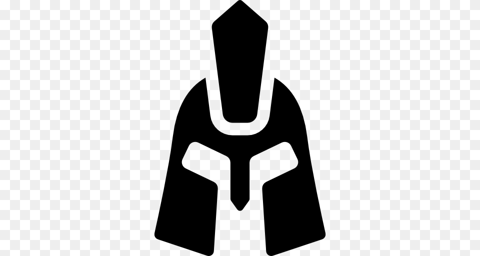 Greece Helmet Armor Greek Protection Warrior Weapons Icon, Gray Free Png