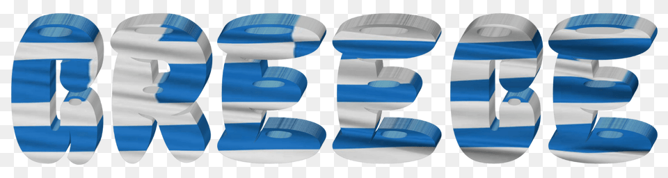 Greece Lettering With Flag Clipart, Clothing, Footwear, Sandal, Flip-flop Free Png