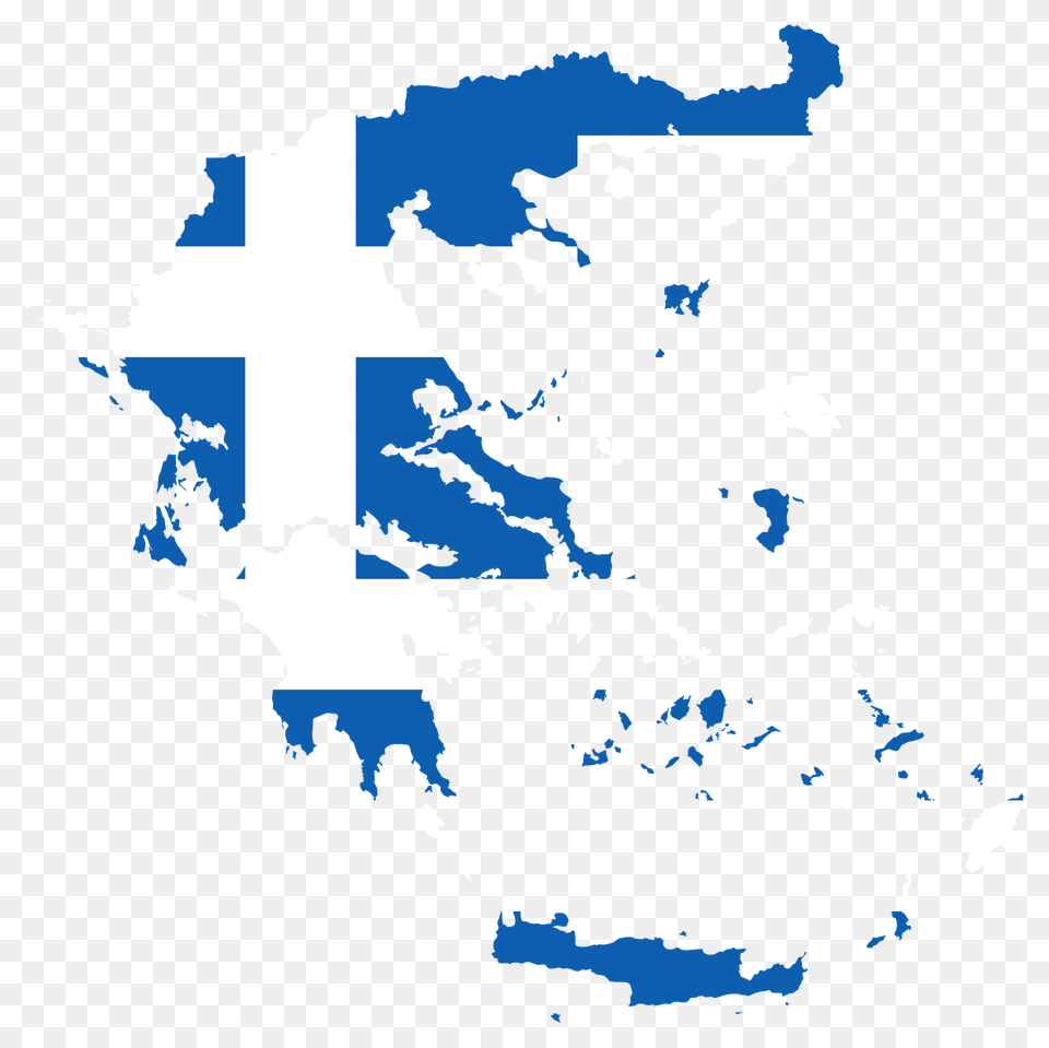 Greece Map Flag Clipart, Cross, Symbol, Nature, Outdoors Free Png Download