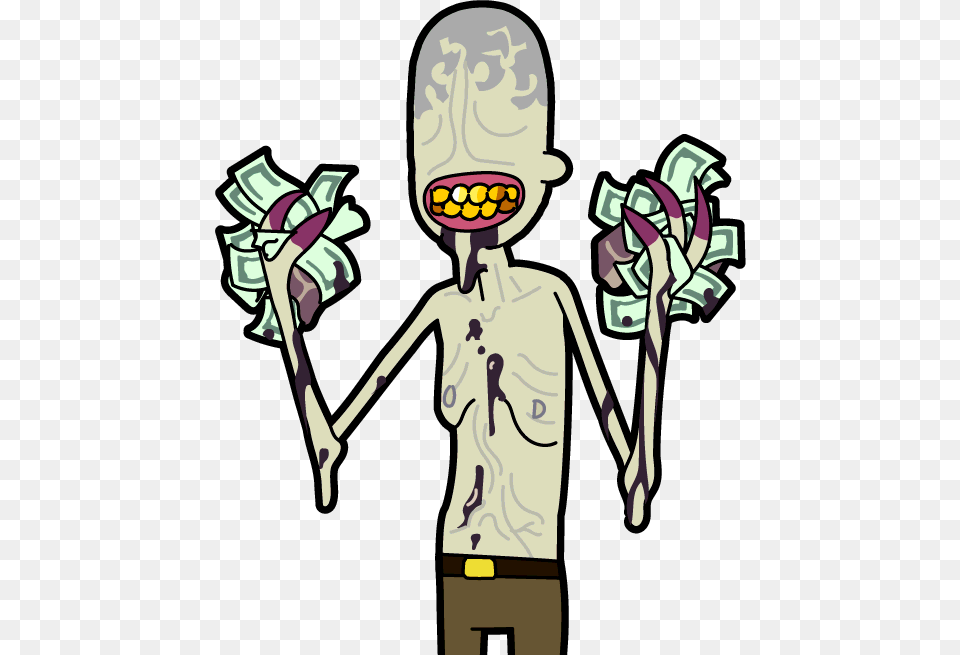 Greed Rick Rick And Morty Greed, Person, Art, Head Free Transparent Png