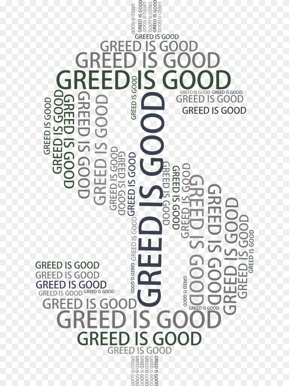 Greed Word Cloud, Book, Publication, Advertisement, Poster Png