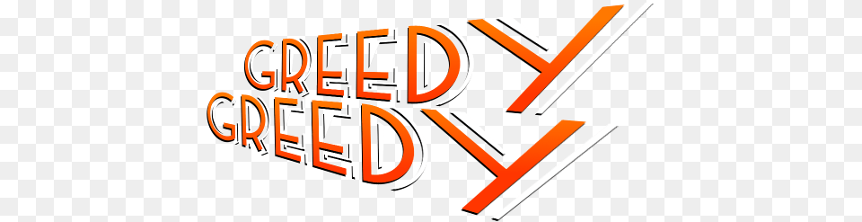 Greedy Greedy, Logo, Text, Dynamite, Weapon Png Image