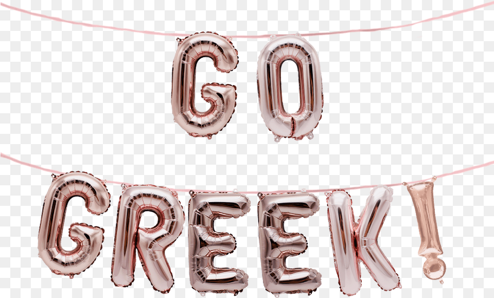 Greek Alphabet Balloon Banner Set Fraternity Sorority Sorority Go Greek, Text, Number, Symbol, Accessories Png Image
