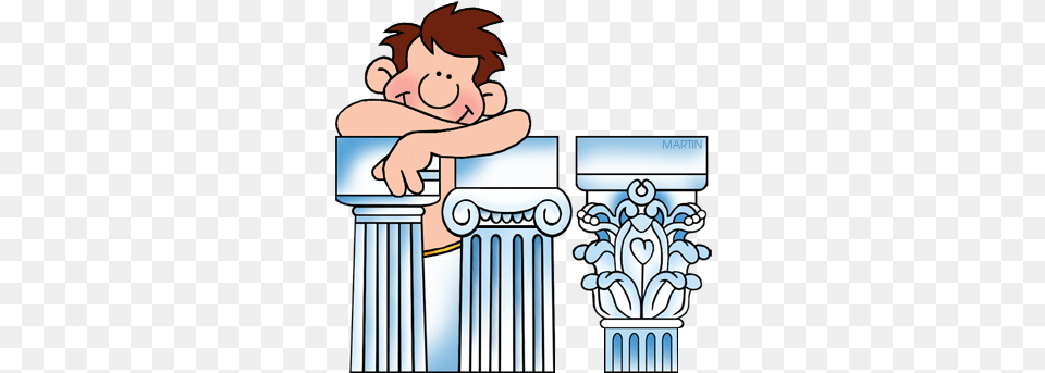 Greek Architecture, Pillar, Baby, Person, Face Png