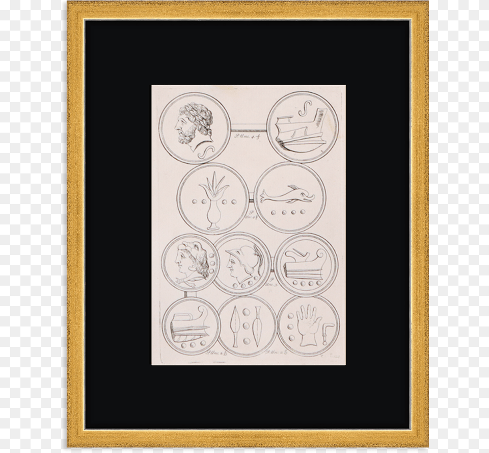 Greek Coins Art, Person, Face, Head Png Image