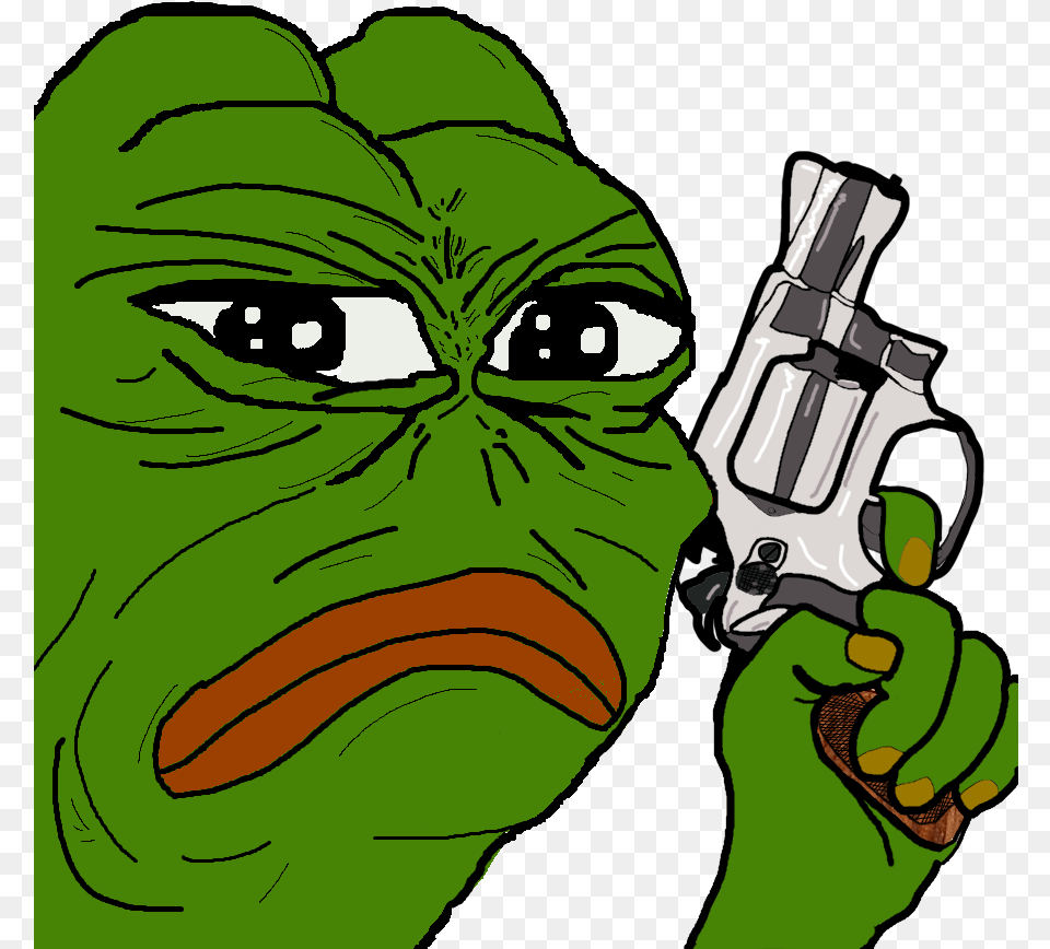 Greek Dislike Thread For Providing Great Content When Iu0027m Pepe Think, Firearm, Gun, Handgun, Weapon Free Png Download