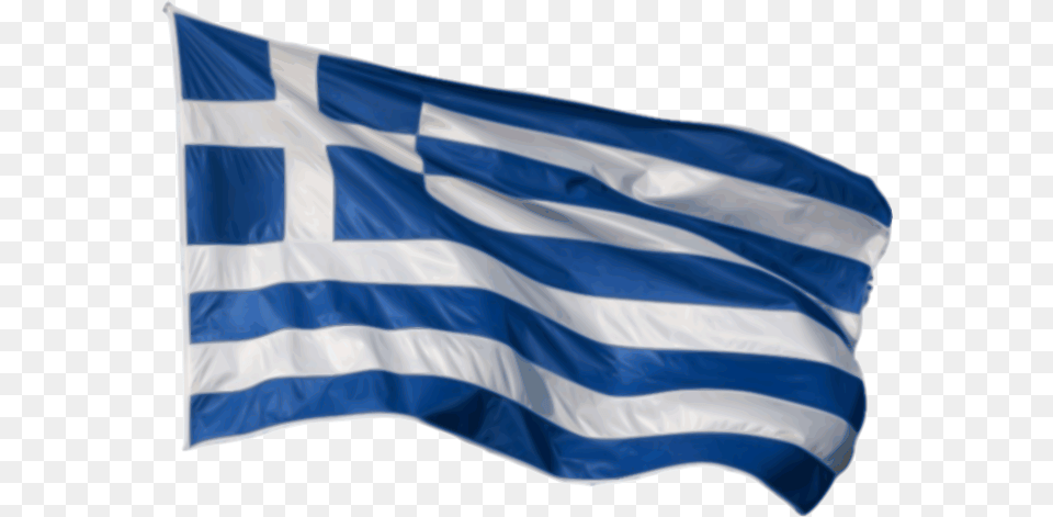 Greek Flag Waving Free Png