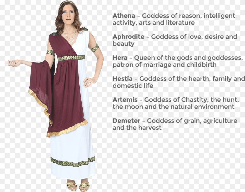 Greek Goddess Greek Goddess Quotes Athena The Famous Lines Of Athena Greek Goddess, Fashion, Clothing, Costume, Dress Png