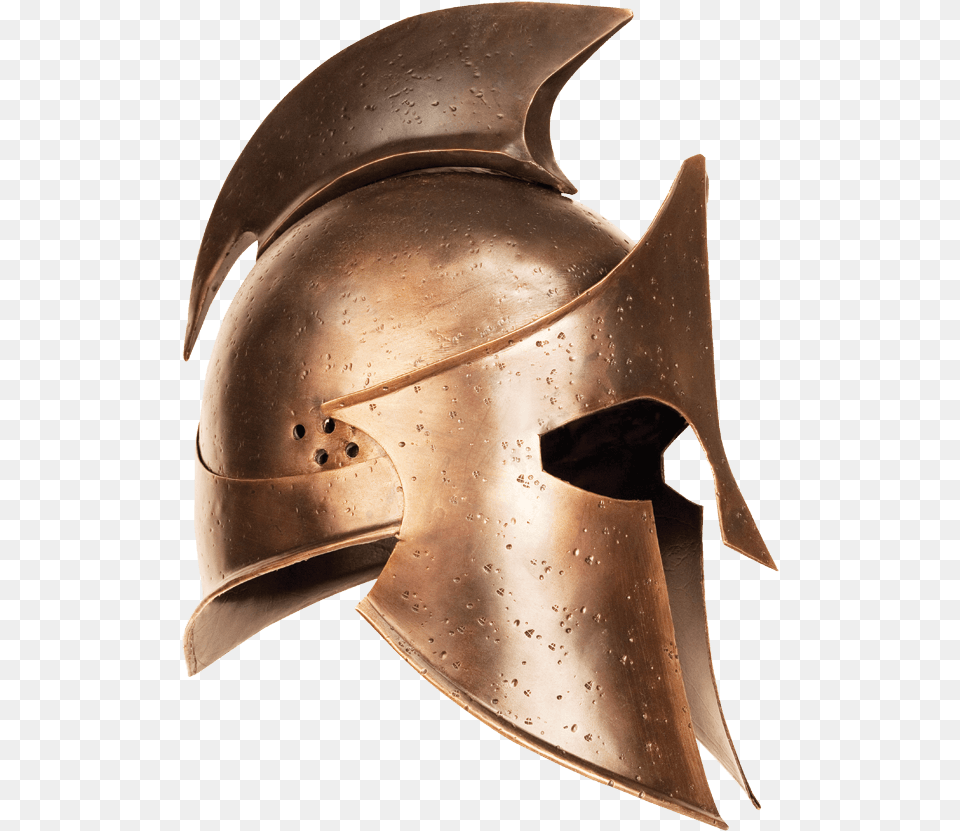 Greek Helmet Greek Helmet Transparent Background, Bronze, Armor, Device, Shovel Free Png Download