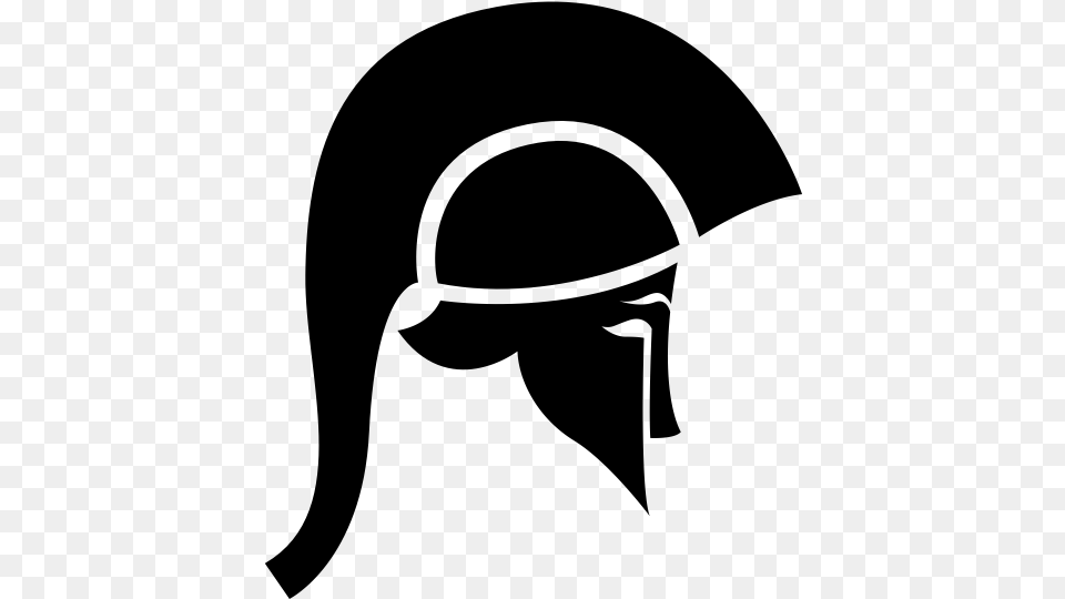 Greek Helmet Rubber Stampclass Lazyload Lazyload, Gray Free Png Download