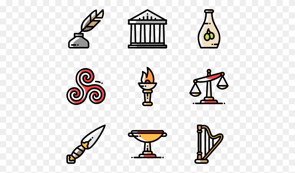 Greek Icon Packs, Light, Person Free Png Download