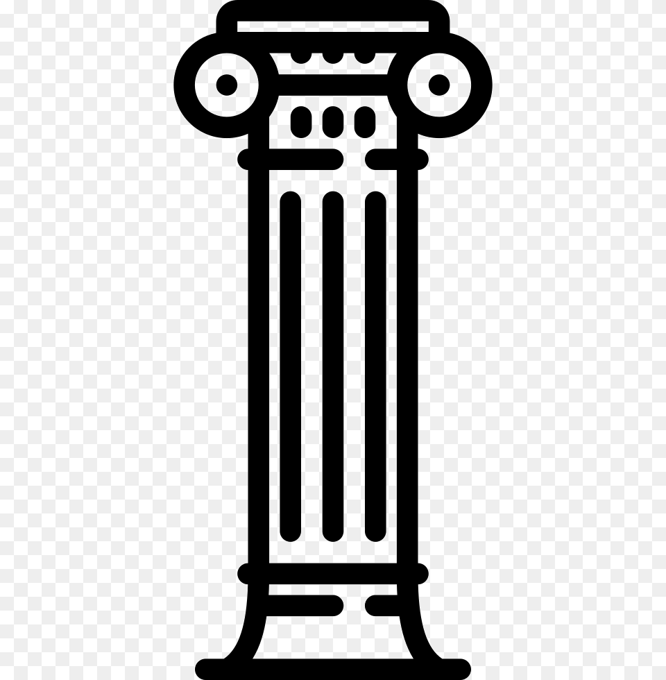 Greek Ionic Column Comments Ionic Column, Architecture, Pillar, Smoke Pipe Png